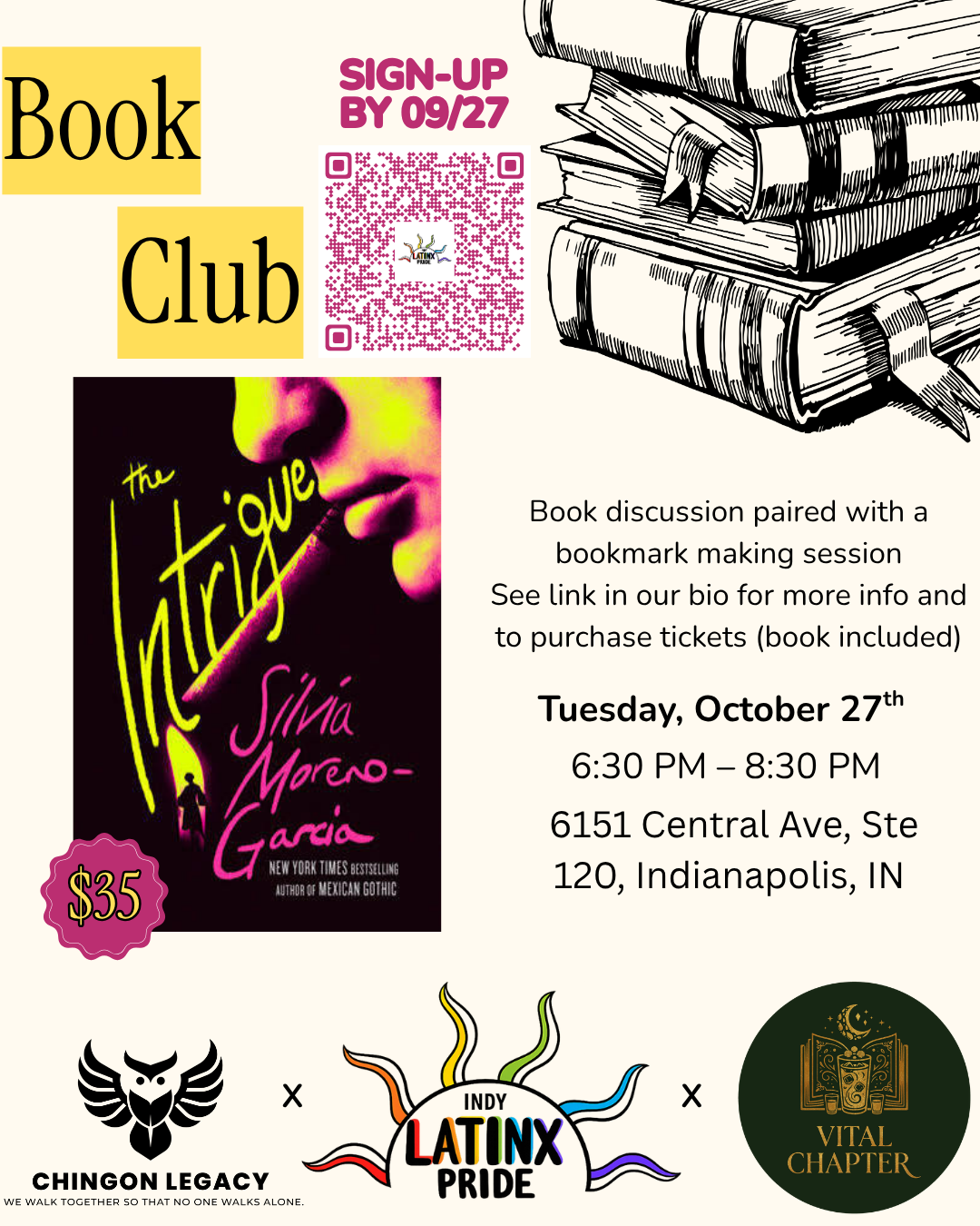 Book Club Event: The Intrigue by Silvia Moreno Garcia
