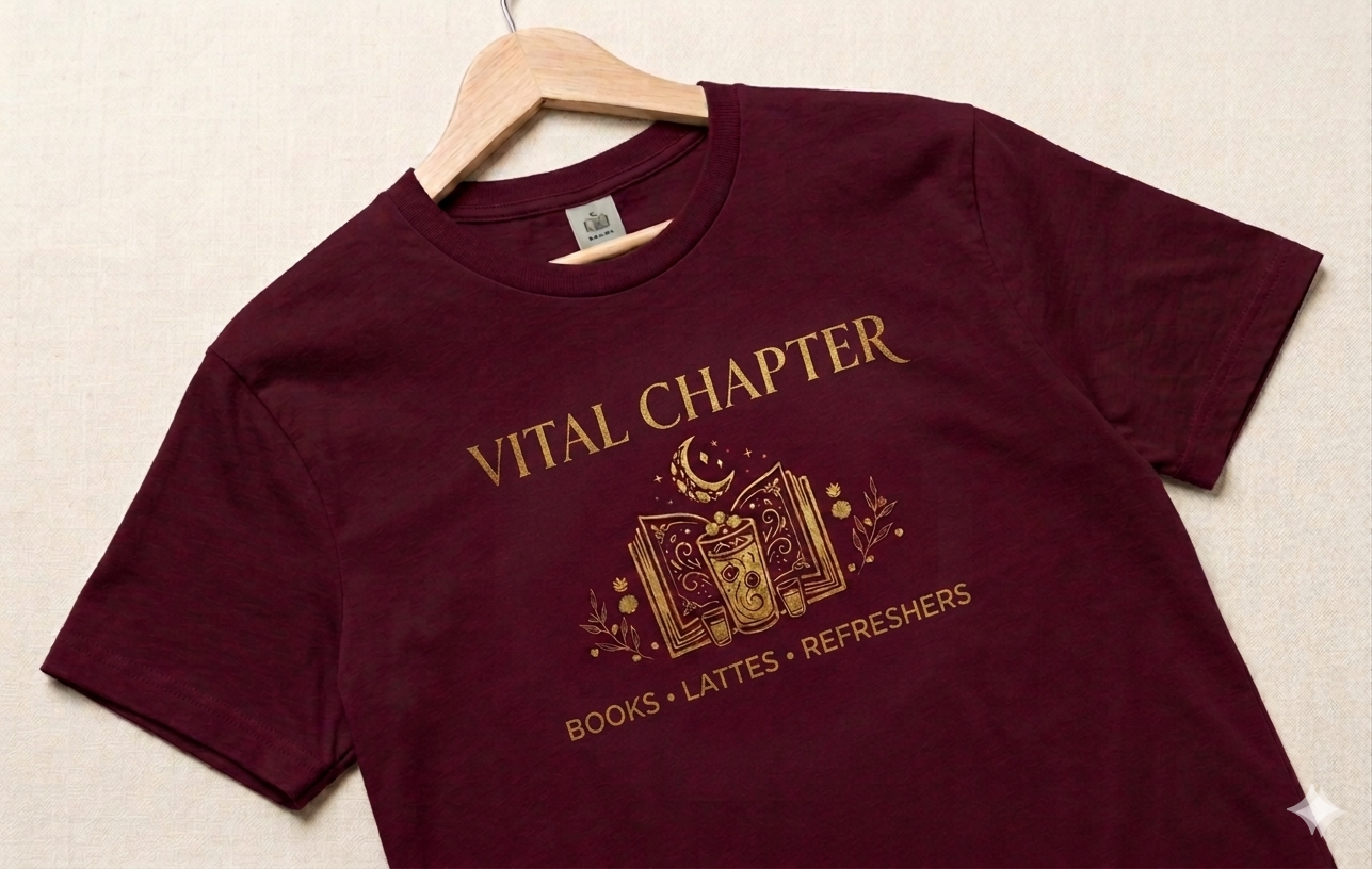 Vital Chapter Signature Tee (Wine)
