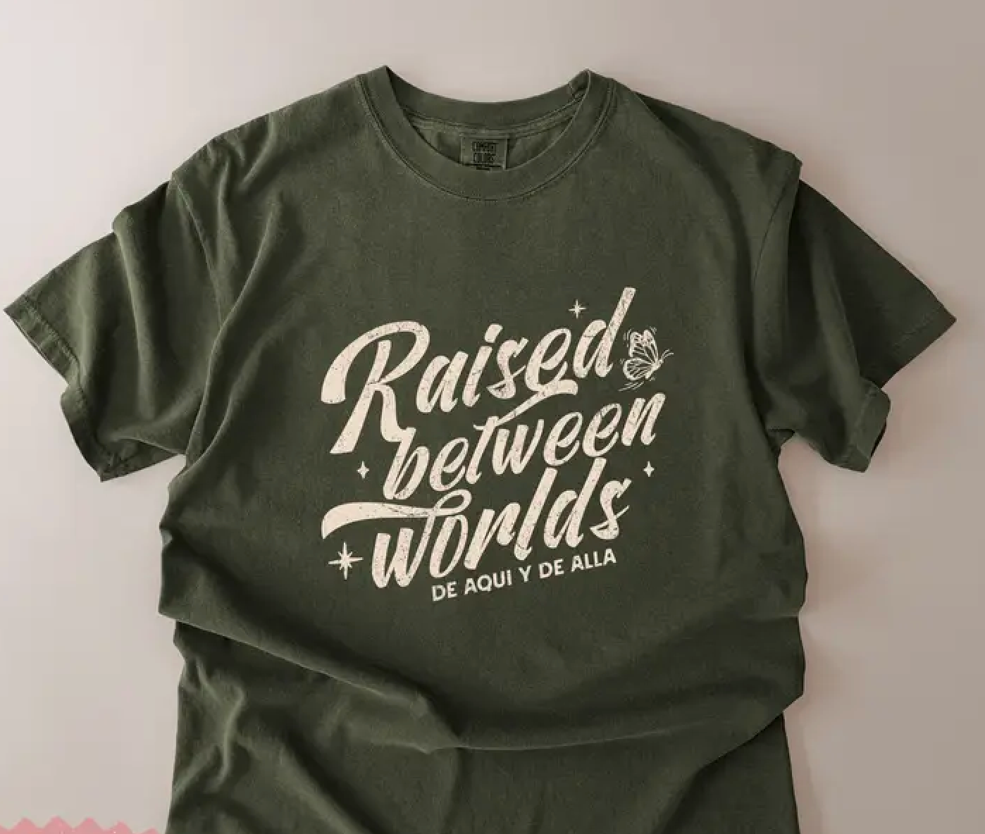 Raised Between Worlds Tee